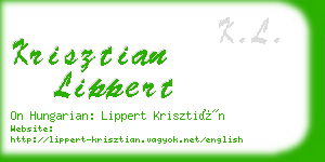 krisztian lippert business card